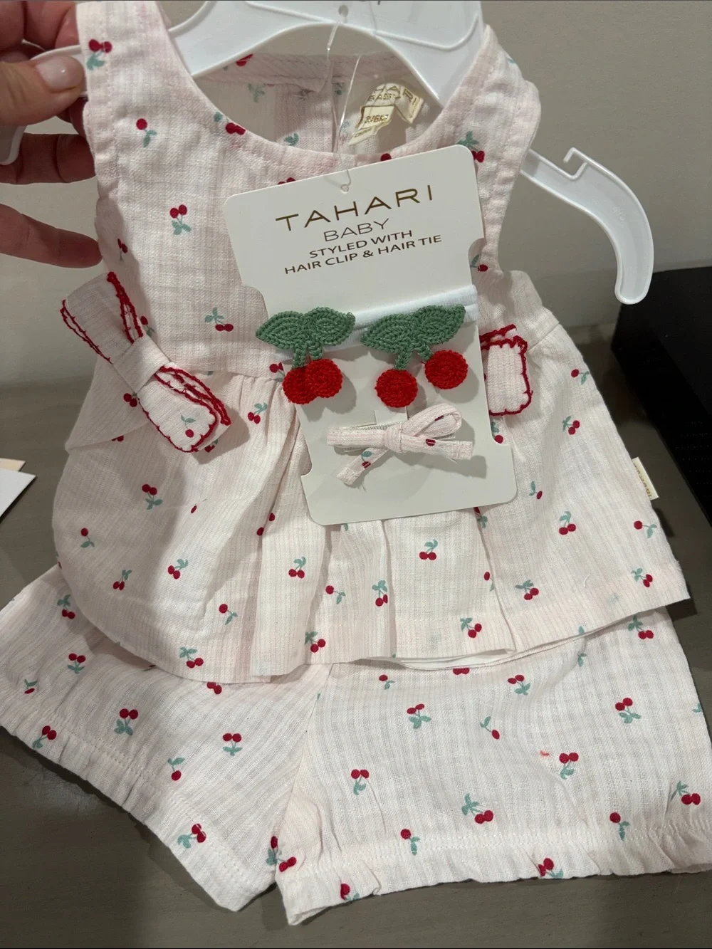 TAHARI & CATHERINE MALANDRINO BABY OUTFITS